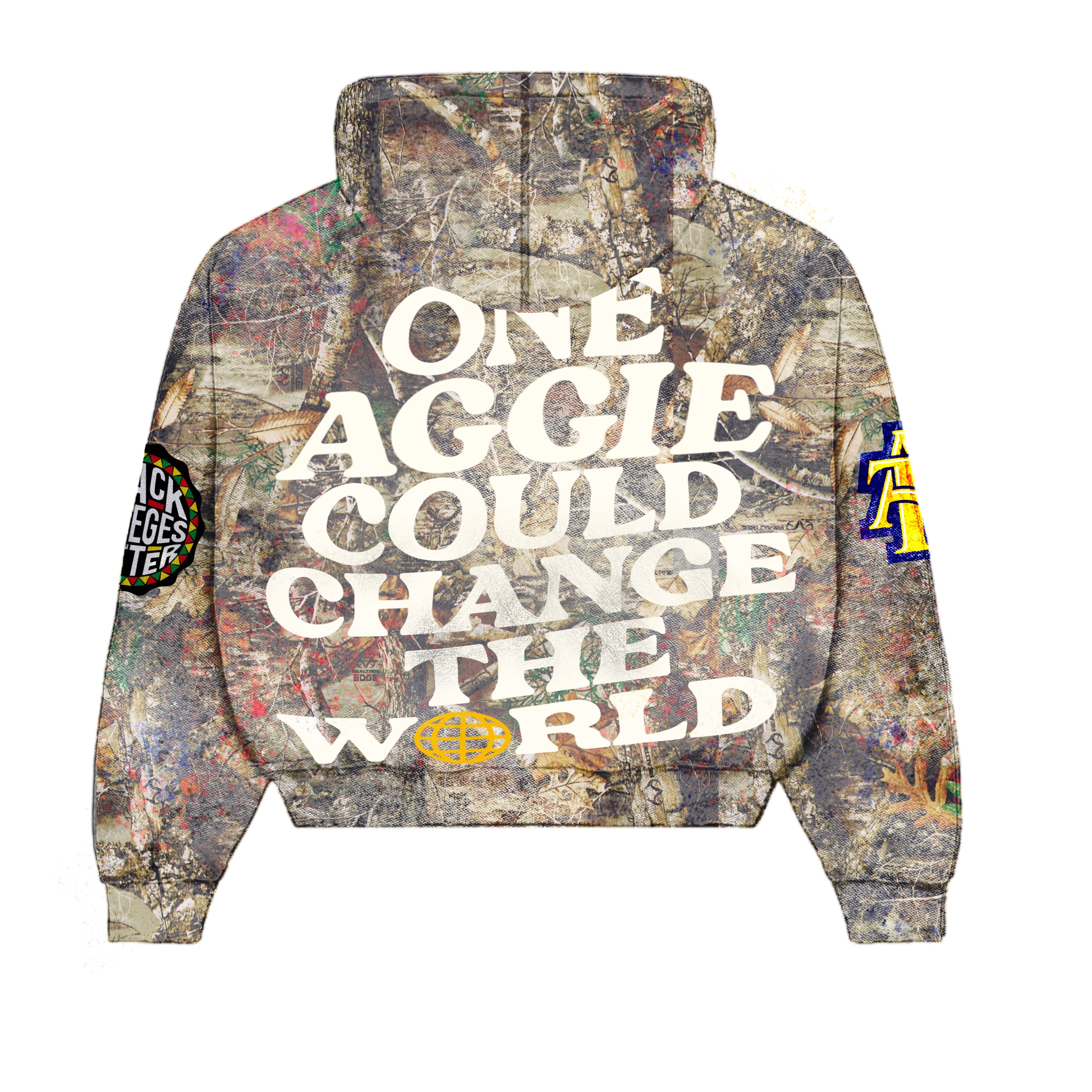 Camouflage "NCA&T SU" Silk Infused Lifestyle Jacket