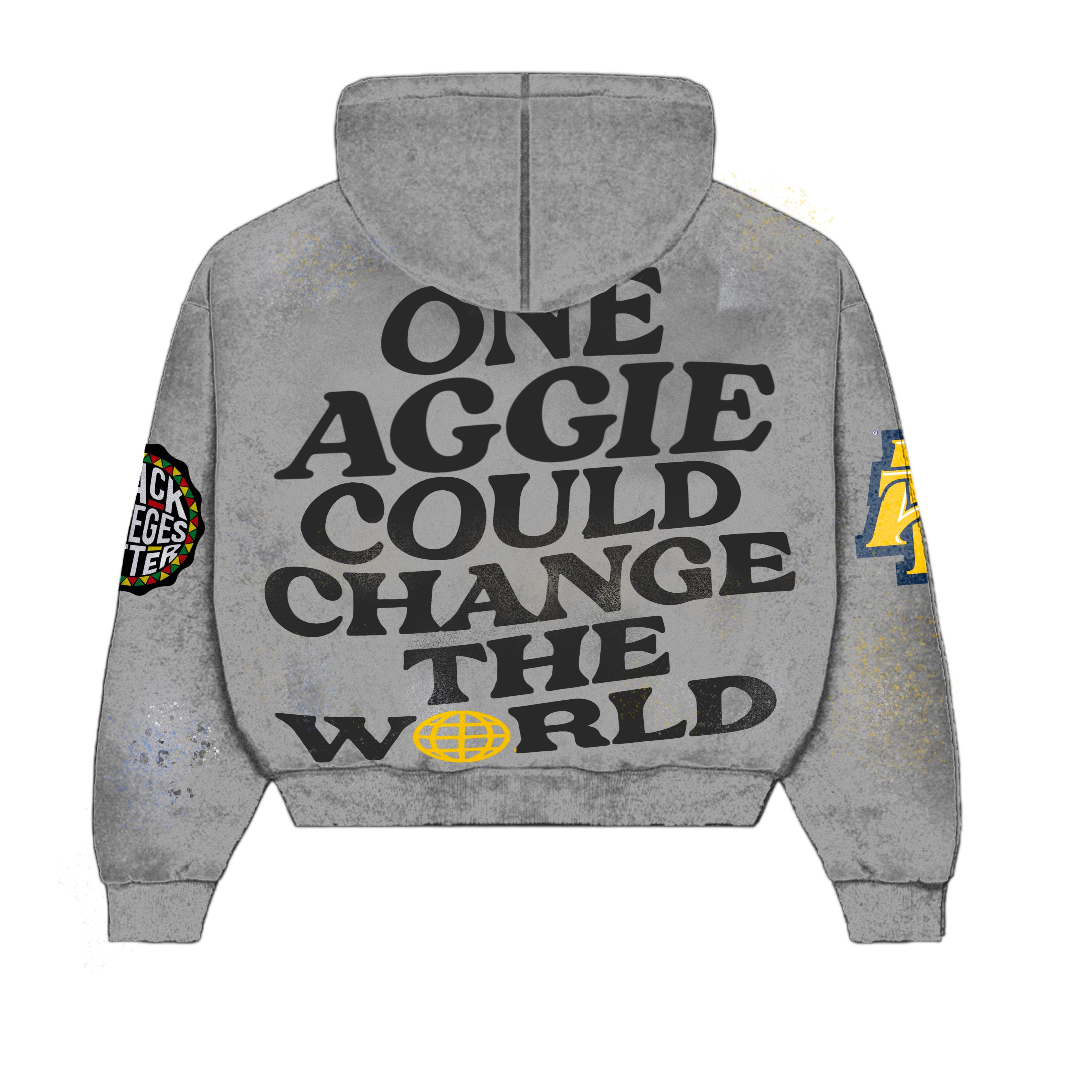 Grey NCA&T State University Silk Infused Lifestyle Jacket