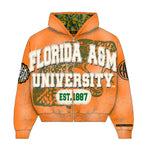 Orange Florida A&M University Silk Infused Lifestyle Jacket