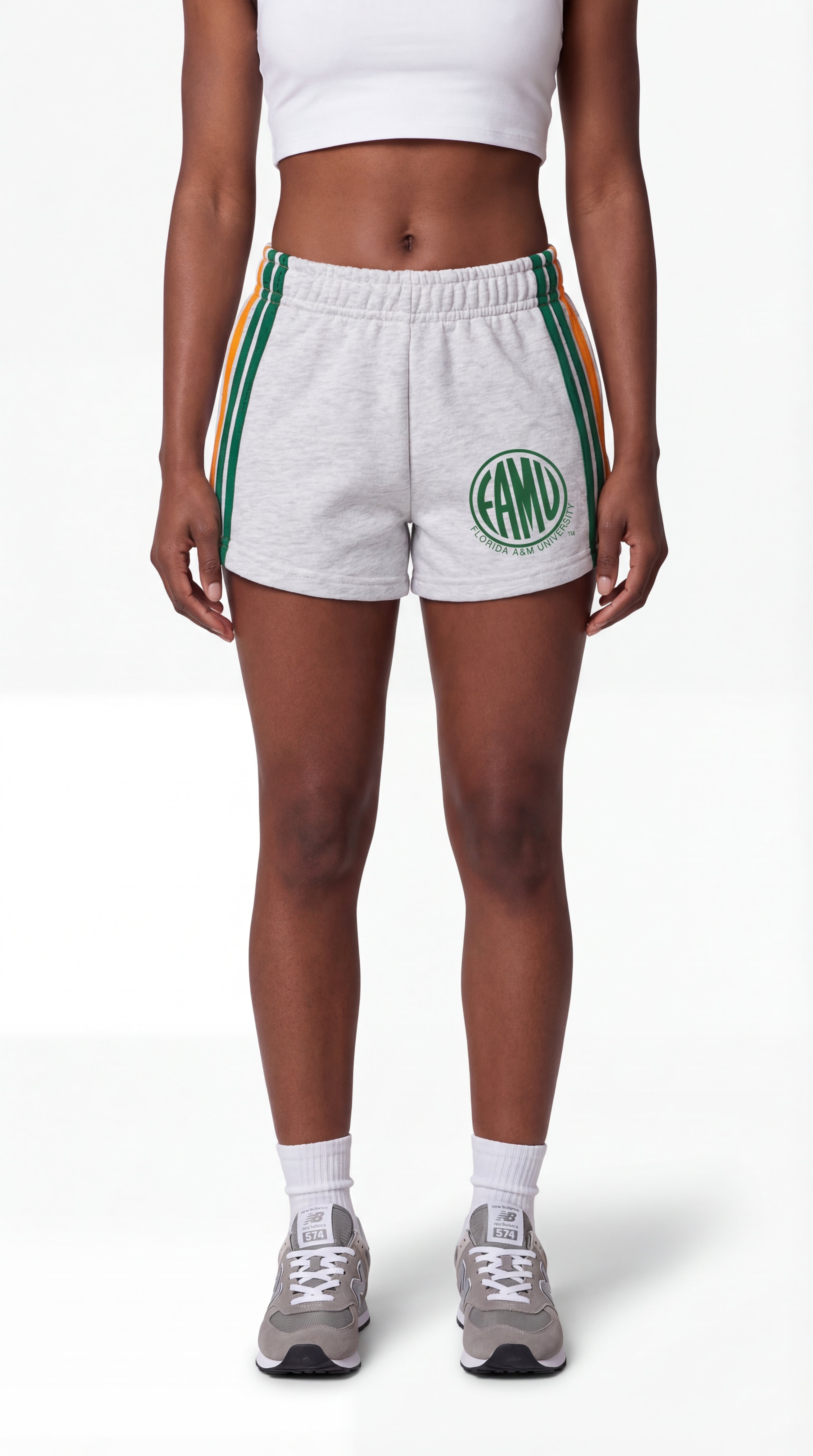 "FAMU" Cropped Shorts