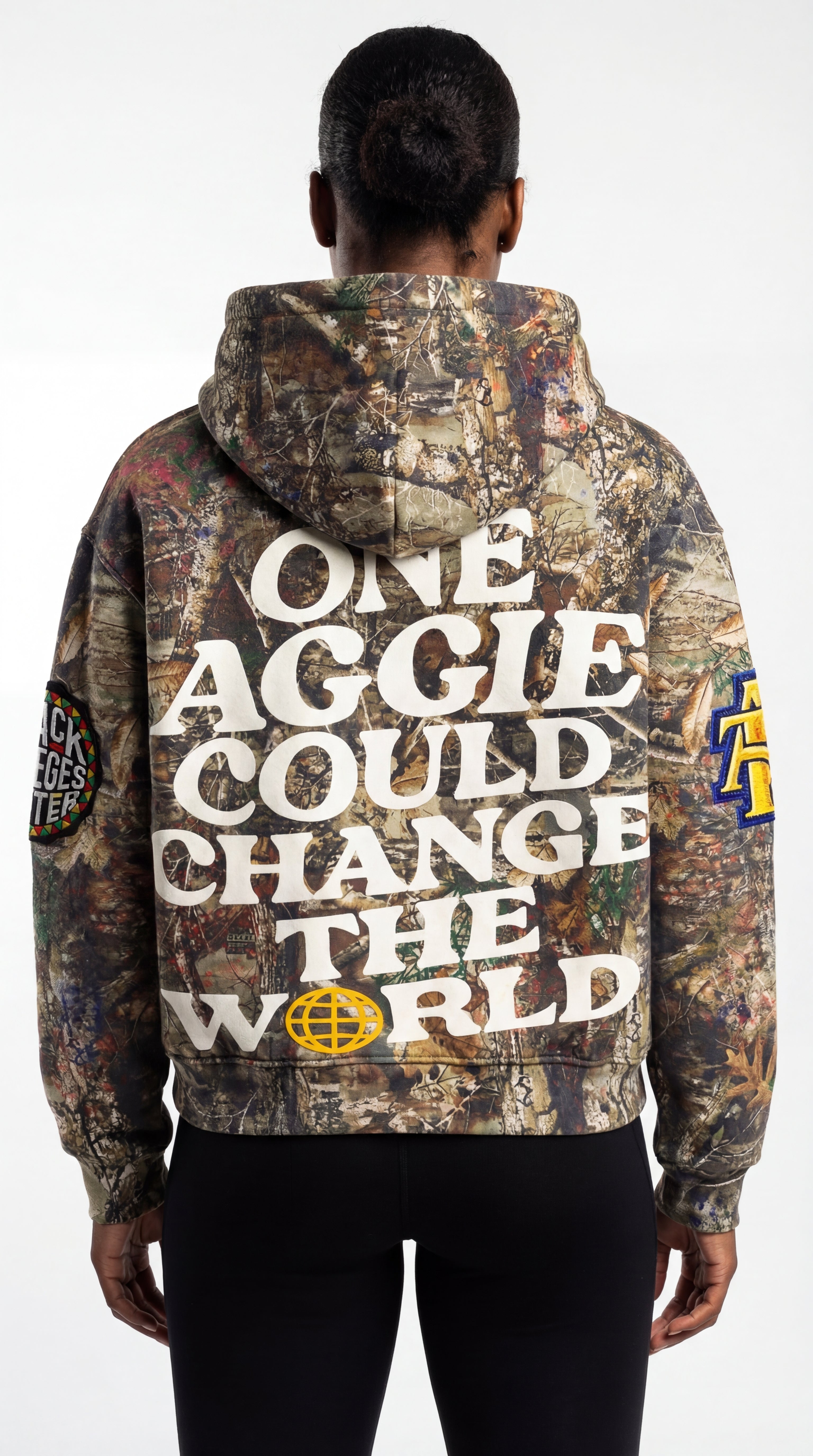 Camouflage "NCA&T SU" Silk Infused Lifestyle Jacket