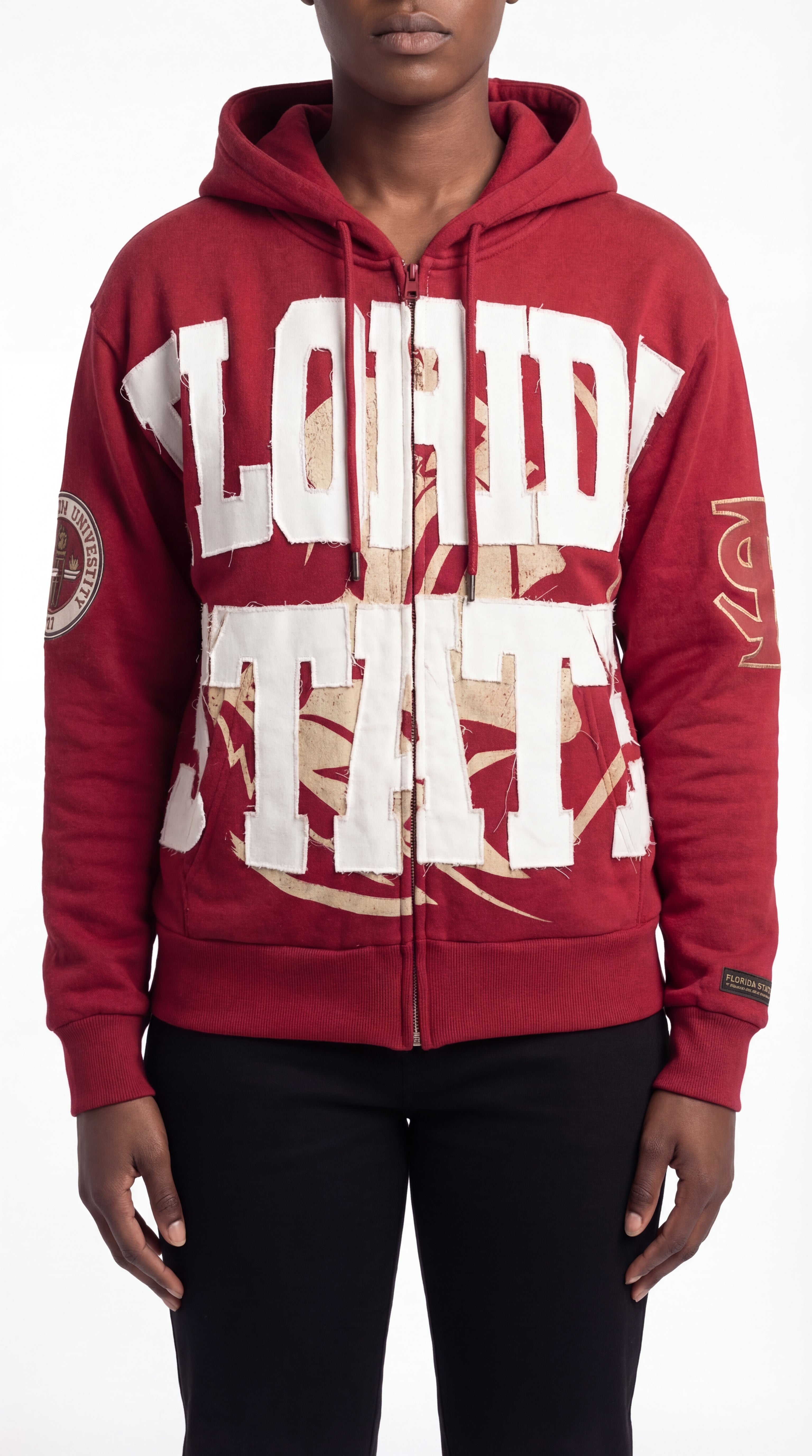 [MADE TO ORDER] Crimson Florida State University Silk Infused Lifestyle Jacket
