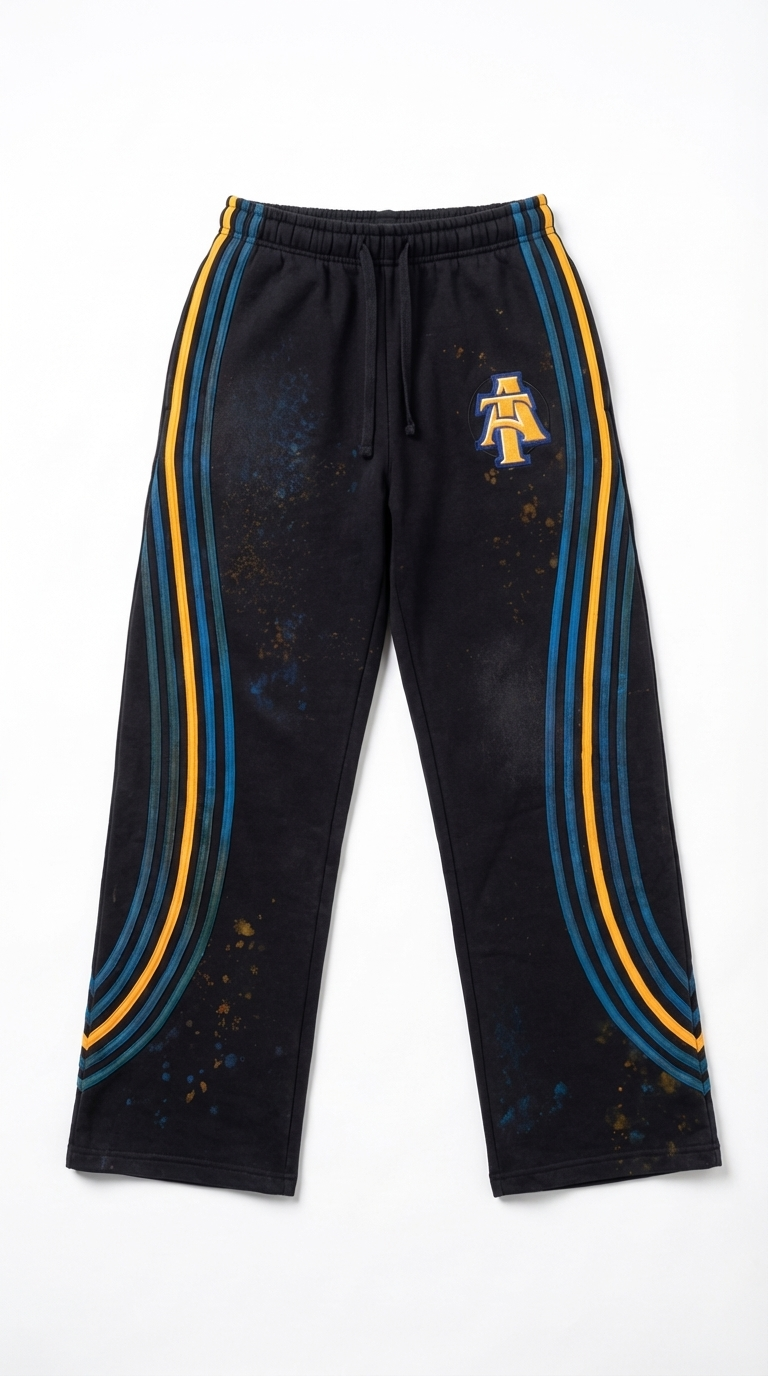 Black NCA&T SU Lifestyle Sweatpants