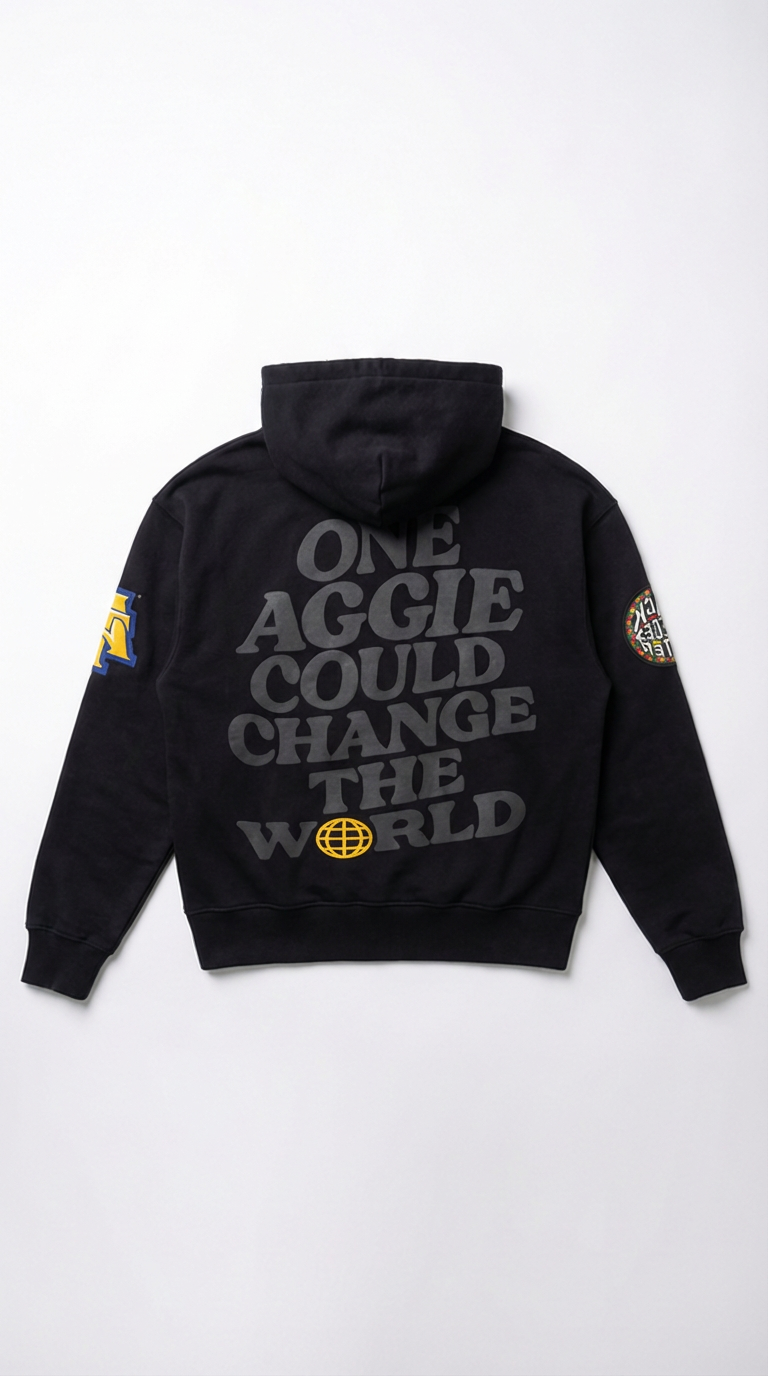 Black NCA&T State University Silk Infused Lifestyle Jacket